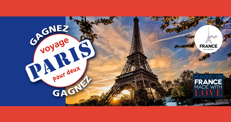 Concours Gagnez un voyage pour deux à Paris!