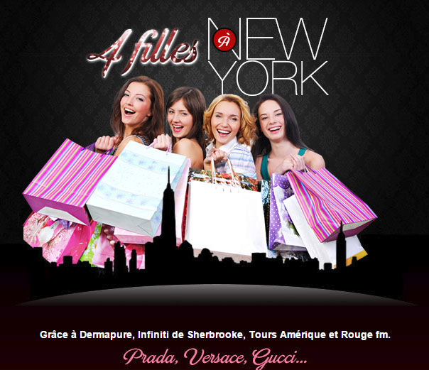 Concours Gagnez un voyage pour 4 filles à New York