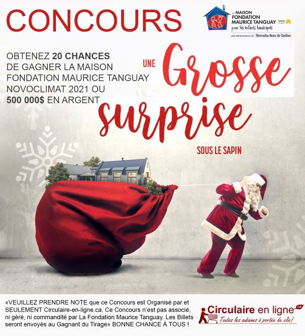 Concours Billets Maison Maurice Tanguay 2021!